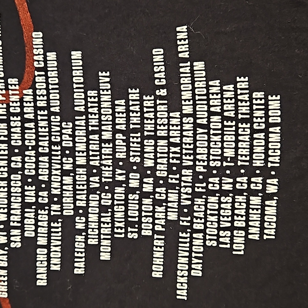 JO KOY 'Funny is Funny' World Tour 2022 short sleeve graphic concert tour tee XL - Picture 7 of 8
